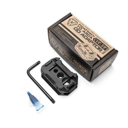 Strike Industries - Адаптер для Picatinny Arca також 1/4" та 3/8" - QD Sling - SI-ARCA-TRI-PADA-BK