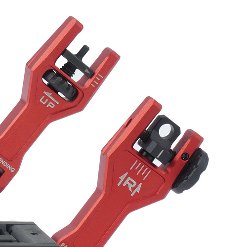 Strike Industries - Складані прицільні пристосування Sidewinder II - червоний - SI-SIDEWINDERII-RED
