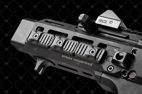Strike Industries - Захисні ковпачки LINK для отворів M-LOK / KeyMod - 5 шт. - Чорний - SI-LINK-COVER-BK