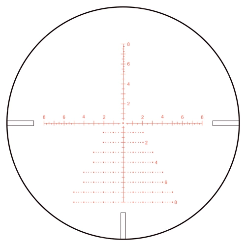 Vector Optics - Приціл Continental x8 4-32 SFP ED Zero Stop - 56 мм - чорний - SCOL-T51