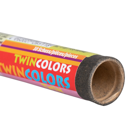 Zink-Feuerwerk - сигнальні ракети Twin Colors - 10 шт.