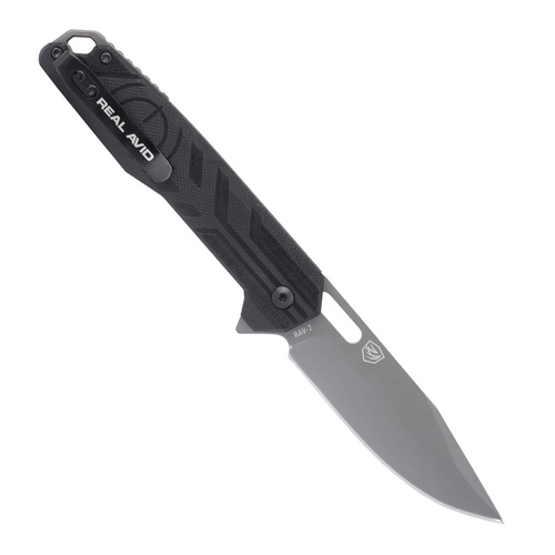 Real Avid - Складаний ніж EDC RAV-7 - G10 - чорний - AVRAV7