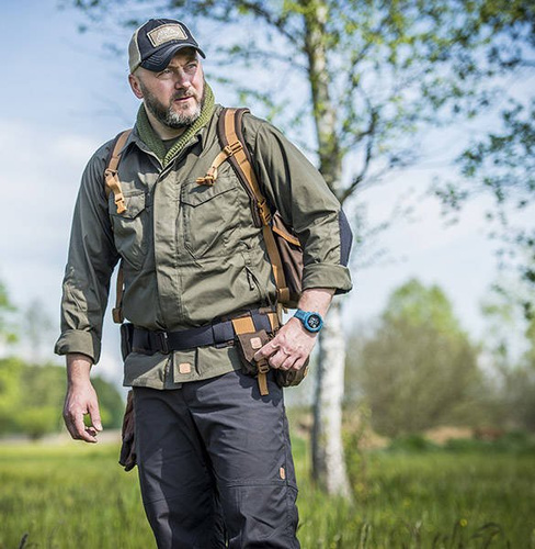 Helikon - Карман для компаса / Підсумок для виживання - Cordura - Adaptive Green - MO-O09-CD-12
