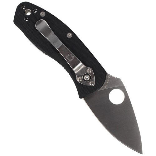 Spyderco - Складаний ніж Ambitious G-10 Black Plain - чорний - C148GP