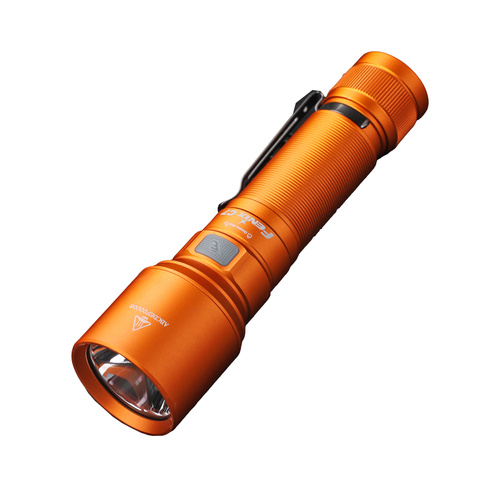 Fenix - Ручний ліхтар C7 LED - 3000 лм - 55200 кд - Строб - IP68 - Orange - C7STOR