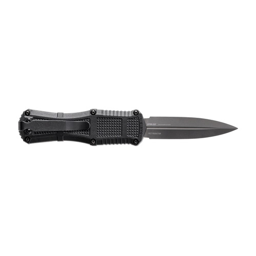 Benchmade - Складаний ніж OTF 3375GY Mini Claymore - CPM-D2 - чорний - 3375GY