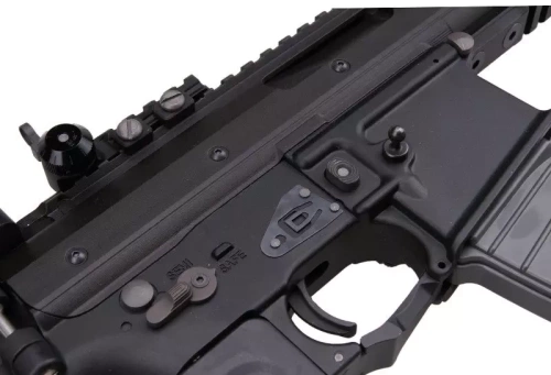 WE - PDW репліка пістолета з відкритим затвором - зелений газ - чорний - WET-02-001808