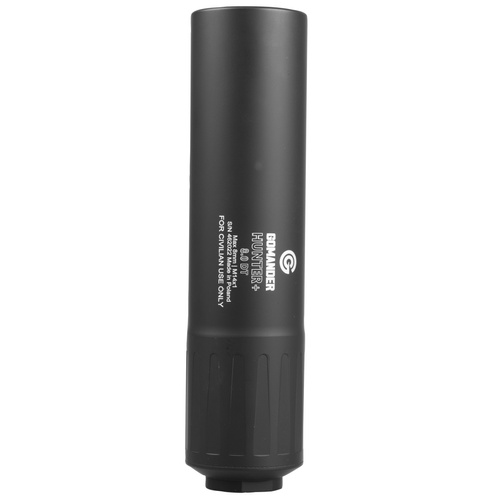Gomander - Глушник для мисливської гвинтівки Hunter 8.0 DT - насувний - M14x1 - чорний