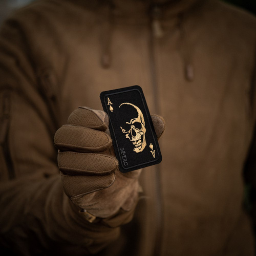 M-Tac - Morale Patch Face of War - Cordura - Чорний/Помаранчевий - 51389035