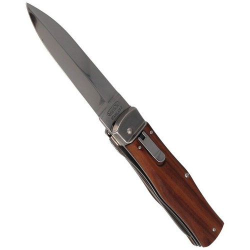 Mikov - Пружинний ніж Predator Wood з пилкою - 241-ND-2/KP
