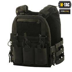 M-Tac - Тактичний жилет з кірасою QRS для носіння пластин - чорний - 10156002