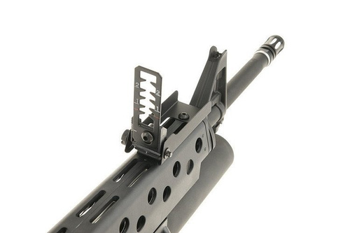 Specna Arms - Replika karabinka SA-G02 ONE™ z granatnikiem M203 - Czarny
