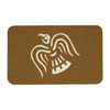 M-Tac - Нашивка Crow Banner - Cordura 500D - Laser Cut - Fluorescent - Coyote/GID - 51171599