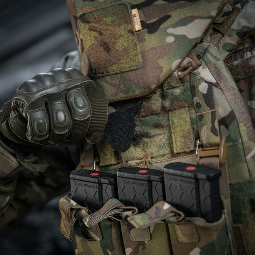 M-Tac - Нашивка Skeleton Shooter - Вишивка - 500D Cordura - Чорний - 51375002