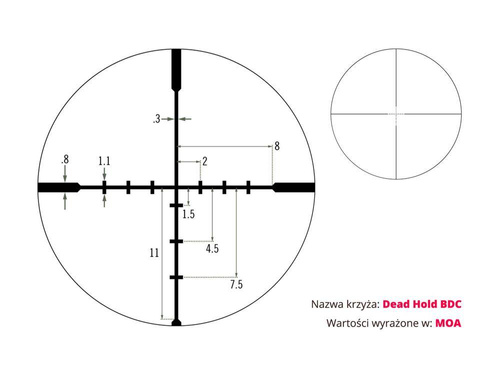 Vortex Optics - Приціл Crossfire II - 3-9x50 - BDC - 1'' - Czarna - CF2-31011