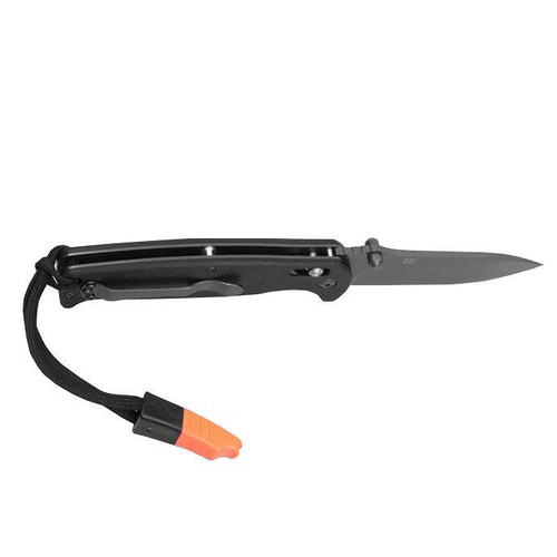 Ganzo - G7413 EDC Складаний ніж зі свистком - G-Lock - Чорний - G7413-BK-WS
