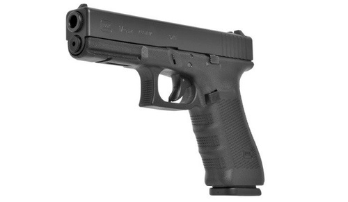 Glock - Пістолет Glock 17 Gen 4 - 9x19 мм Parabellum - Чорний