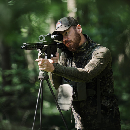 HIKVISION - Приціл нічного бачення HIKMICRO Alpex 4K Lite з ІЧ кріпленням - чорний - 308101407/A40E