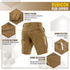 M-Tac - Тактичні шорти Rubicon Flex - 4-Way Stretch - YKK - Coyote - 20070005