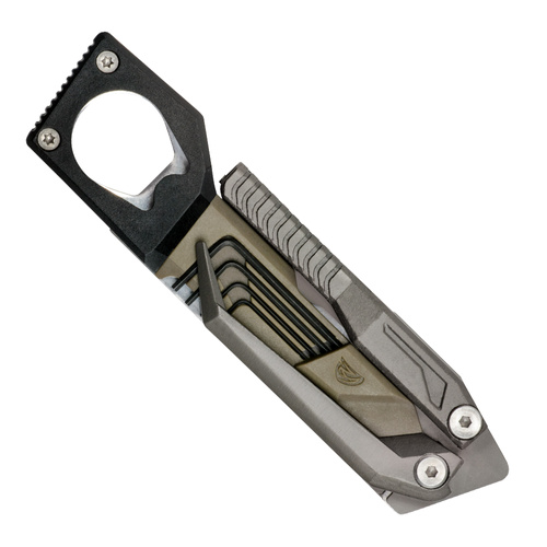 Справжній завзятий - Мультитул для зброї The Pistol Tool - 19 функцій - Коричневий - AVPSTL