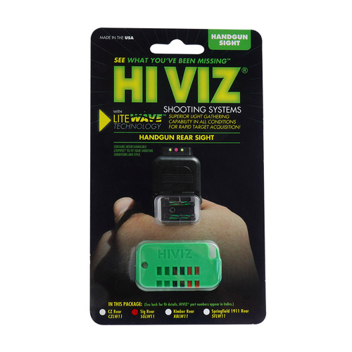Hiviz - Волоконно-оптичний затвор для пістолетів Sig Sauer - SGLW18