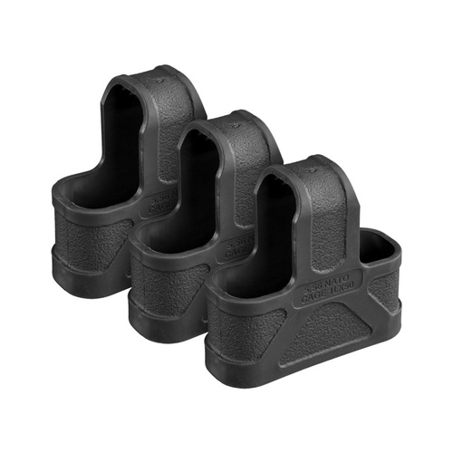 Magpul - Оригінальний тримач магазину Magpul® 5.56 NATO - 3 шт. - Чорний - MAG001