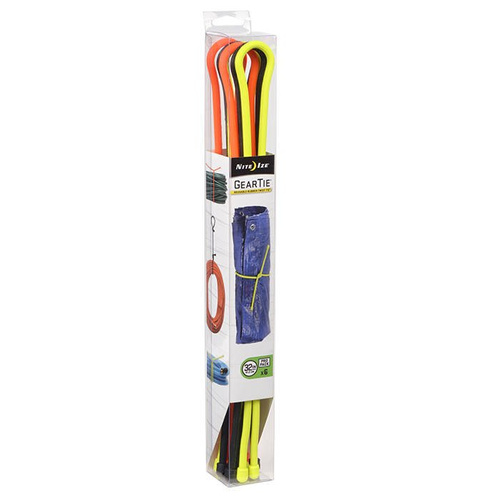 Nite Ize - Elasticczne troki Gear Tie 32'' Pro Pack - Асорті - 6Pack - GTPP32-A1-R8