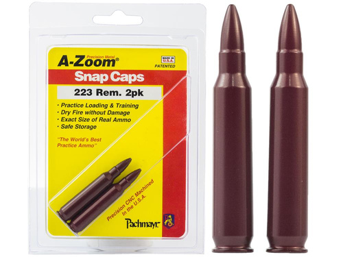Lyman - A-Zoom Aluminium Snap Cap - кал. 223 - 2 шт - Чорний - 12222