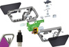 ASP - Сапфіровий USB акумуляторний ліхтар / брелок Aluminium - Blue - 53650