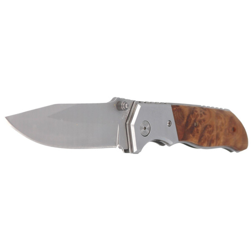 Herbertz - Walnut Folder Clip Point - 232313