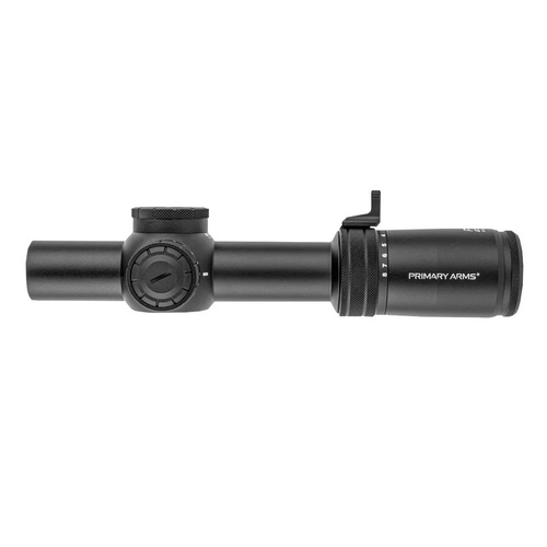 Primary Arms - Приціл оптичний компактний PLx-1-8x24 мм FFP iR - чорний - PA-PLXC-1-8X24F-RAPTOR-5.56Y