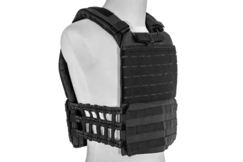 GFC Tactical - Підставка для пластин тактичного жилета - лазерне різання - чорна - GFT-18-028656