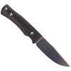 FOX - Тактичний ніж Explorator Linen Micarta - 440C - чорний - BF-749