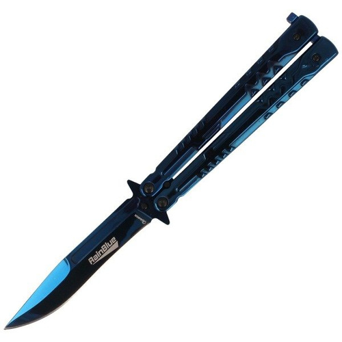 Ніж-метелик Martinez Albainox - Balisong Rainblue - 36246