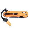 Ganzo - Складний ніж EDC G7453P зі свистком - G-lock - 440C - G7453P-OR-WS