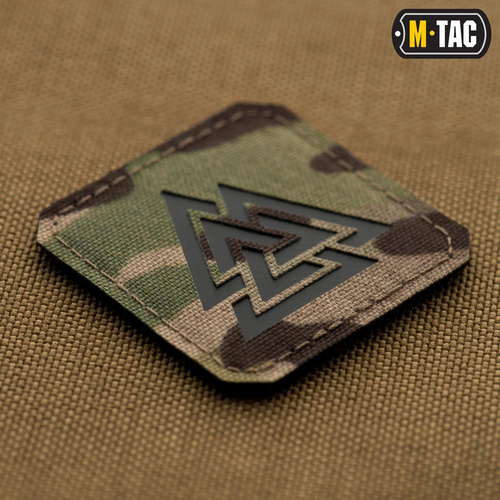 M-Tac - Нашивка Valknut Laser Cut - Multicam/Black - 51162802