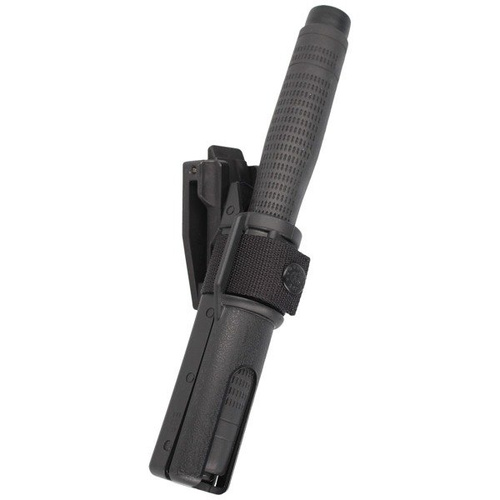 ESP - Hartowana pałka teleskopowa z kaburą - 26'' - Rękojeść ergonomiczna - Czarny - EXB-26HE BLK BH-55