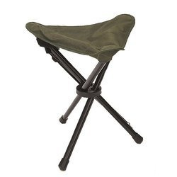 Mil-Tec - Складаний кемпінговий стілець трикутний - Зелений - 14450001