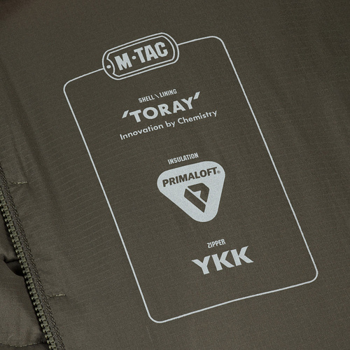 M-Tac - Куртка-пуховик Jarl - Нейлон - Primaloft - Оливковий - 20544001