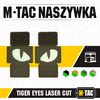 M-Tac - Флуоресцентні нашивки Tiger Eyes Laser Cut - Para - Ranger Green - 51140023