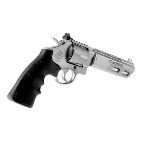 Umarex - Пневматична гвинтівка CO2 Smith&Wesson 629 Competitor 6" - 4,5 мм - сріблястий/чорний - 5.8440