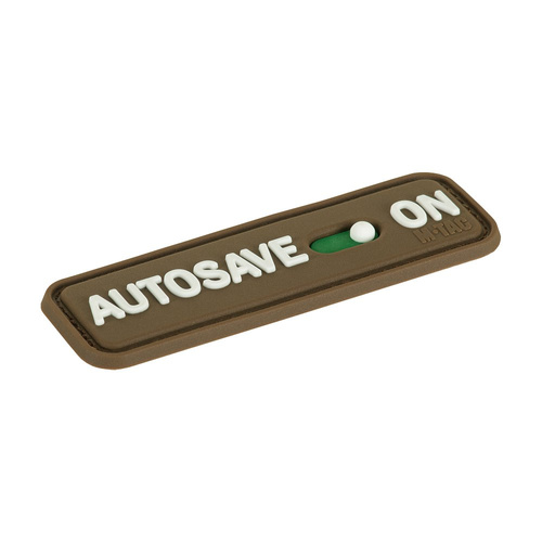M-Tac - Нашивка Autosave PVC - 3D - Coyote - 51116705