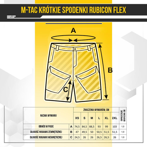 M-Tac - Тактичні шорти Rubicon Flex - 4-Way Stretch - YKK - Dark Olive - 20070048