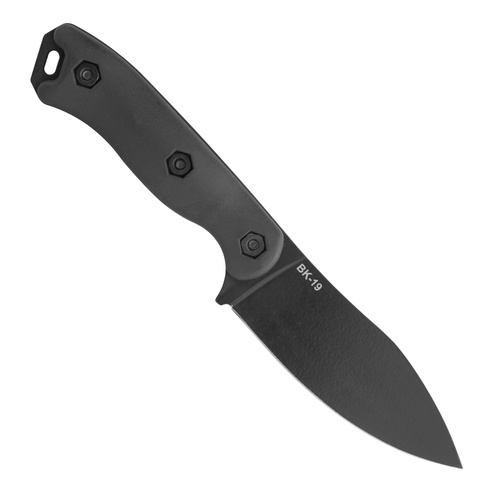 Ka-Bar - Ніж для виживання Becker Nessmuk - 1095 Cro-Van - Чорний - BK19BK