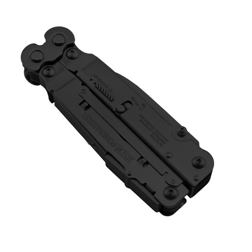 SOG - Мультитул PowerAssist B66N-CP - 420 - 16 інструментів - чорний - B66N-CP