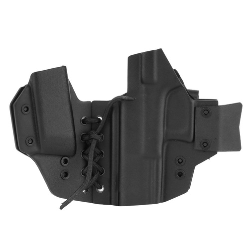 DOUBLETAP GEAR - Kydex Appendix Еластична внутрішня кобура IWB - чорна.