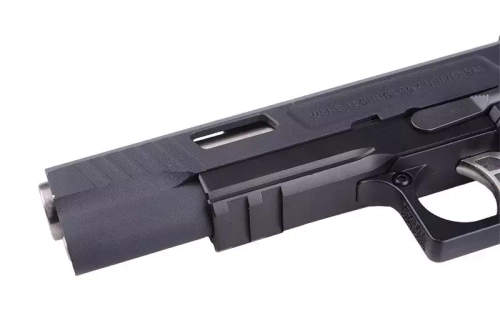 WE - Репліка газового пістолета Hi-Capa 5.1 Force "T.REX" - Чорний - WET-02-010304