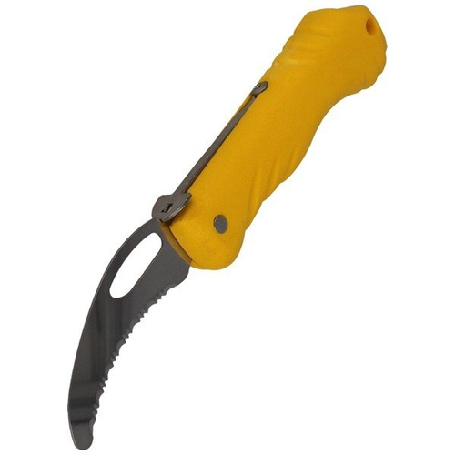 MAC Coltellerie - Folder 70 мм рятувальний плаваючий ніж - P01 RESCUE YELLOW