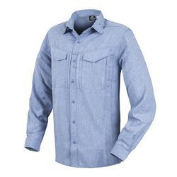 Helikon - Сорочка для джентльменів Koszula Defender Mk2 Gentleman Shirt® - меланж світло-блакитна - KO-DGM-PO-6520Z