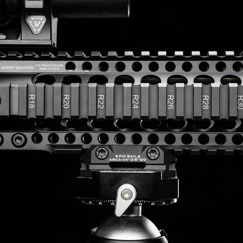 Strike Industries - Адаптер для Picatinny Arca також 1/4" та 3/8" - QD Sling - SI-ARCA-TRI-PADA-BK